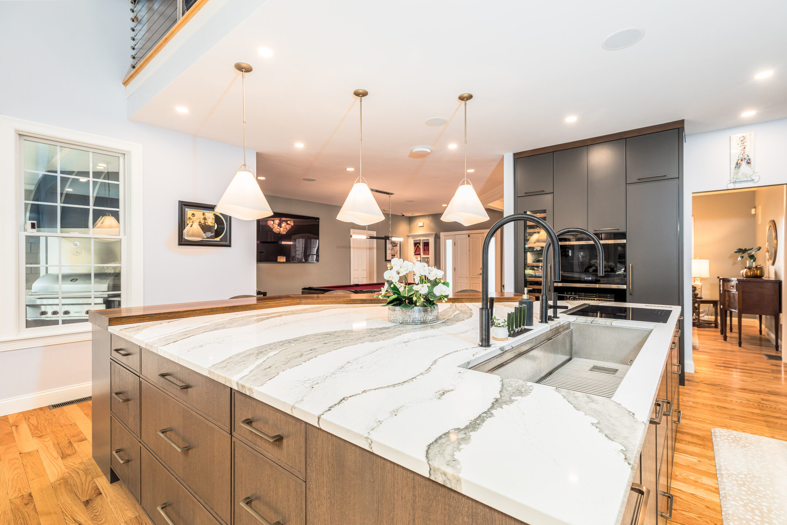 Armoires de cuisine contemporaines