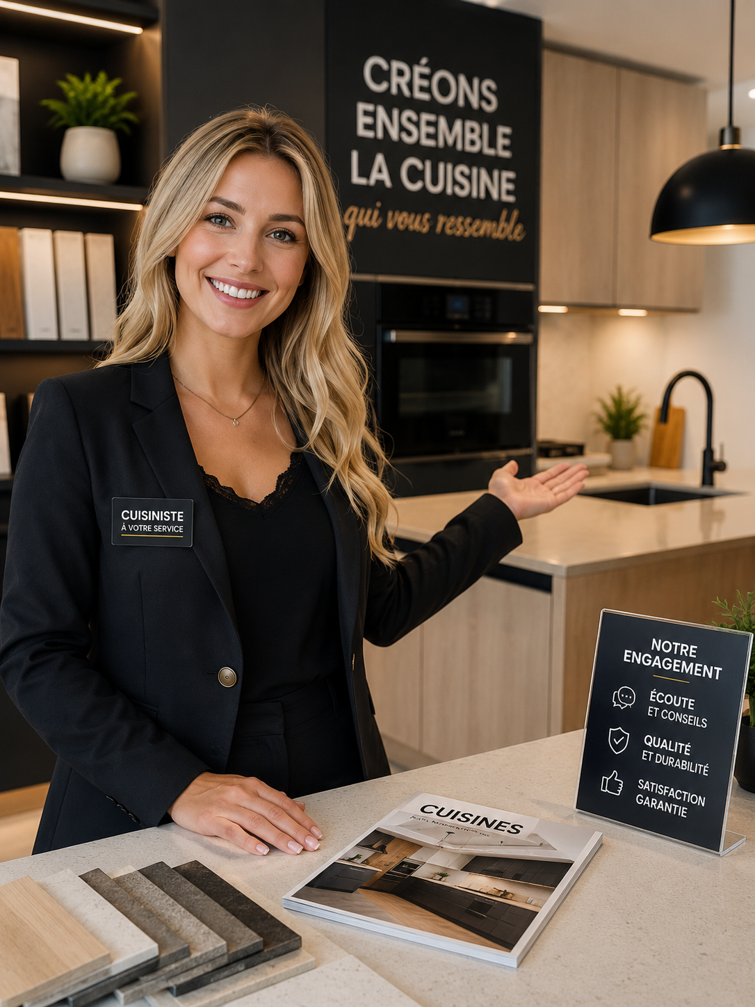 Cuisine sur mesure moderne
